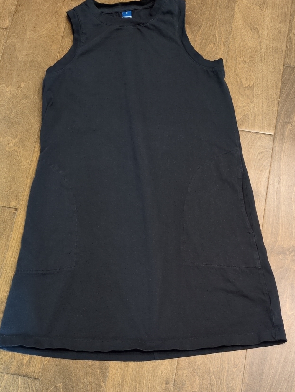 Old Navy Grey Sleeveless Shift Dress Medium